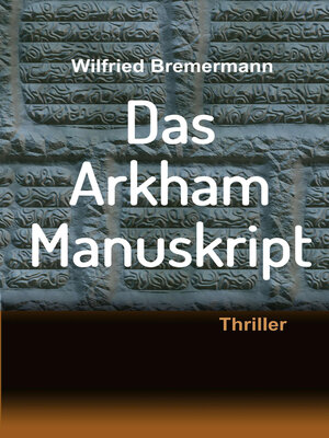 cover image of Das Arkham-Manuskript